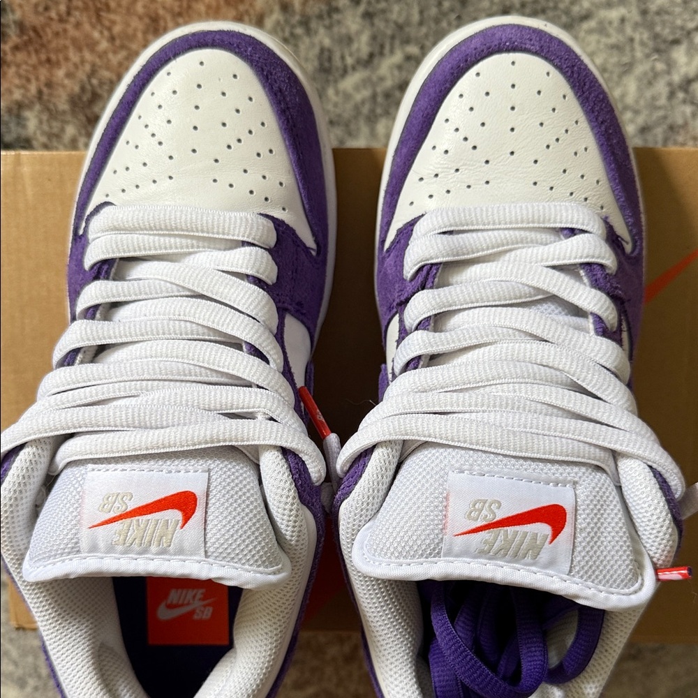 Nike SB Dunk Low Pro ISO purple